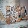 1 2 3 Year Old Girl Boy Gift Toddler Busy Board Sensory Activity Board Montessori Toys for Baby Dementia Fidget Toy Adult Boards Parts view 2