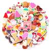 100 Pack Ice Cream Stickers,Ice Cream Party Favors, Birthday Decorations Gifts view 1