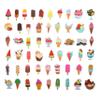 100 Pack Ice Cream Stickers,Ice Cream Party Favors, Birthday Decorations Gifts view 2