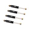LCX Racing 1/24th RC Crawler Car 4PCS 52mm Aluminum Suspension Shock Absorber Damper for RC Rock RC Crawler Axial AX24 XC-1, Upgrades Parts Accessories (Black) view 4