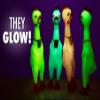Animolds Mini Glow in The Dark Rubber Chicken (4 Pack) view 3