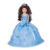 18 Quinceaera Last Doll with Umbrella Dress Stand  ltima Mueca Mis Quince Aos Keepsake, Traditional Hispanic Sweet 15 Doll, Ceremony & Table Centerpiece, Fully Accessorized KK18725-4 (Baby Blue) view 1