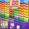 ESSENSON Air Dry Clay 88 Colors, Modeling Magic Clay for Kids, DIY Molding Craft, Gift for Kids view 2