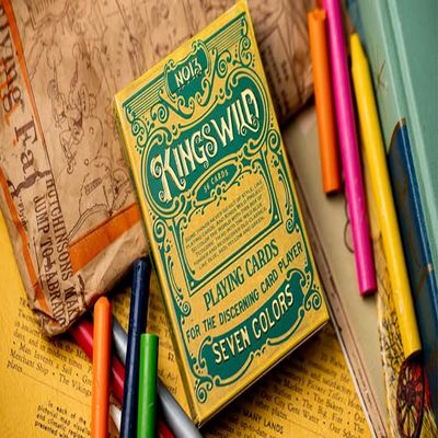 MJM Crayon Playing Cards by Kings Wild Project