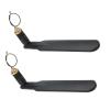 ZEZEFUFU 1 Pair 2.4G-4DB/ 5.8G-5DB Flat Directive Antenna Range Extender for DJI Mavic Pro Drone Signal Amplifier Booster view 1