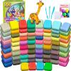 ESSENSON Air Dry Clay 76 Colors, Modeling Clay for Kids, DIY Molding Magic Clay for with Tools, Toys Gifts for Age 3 4 5 6 7 8+ Years Old Boys Girls Kids view 1