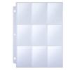 25 Pages 225 Pockets Trading Card Storage Album Pages Fit 3 Ring Binder, Clear Plastic Game Card Protectors view 4