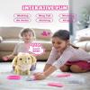 Airbition Plush Toy Dog for Girls, Interactive Dog Puppy Toys, for 2 3 4 5Year Old Toddler Kids, Walking, Barking, Tail Wagging, Remote Control Realistic Stuffed Animal, 11 Accessories view 3