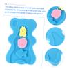 1set Bath Mat Thick Soft Sponge for Newborns Design Comfortable with Cartoon Bear for Safe Bathing view 2