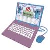 Lexibook, Disney Stitch, Bilingual French/English Educational Computer, Children's Toy with 124 Activities for Learning, Fun and Piano, Blue/Purple, JC598Di1 view 1