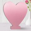 AOCEAN 8 Inch Pink Wood Letters Unfinished Wood Letters for Wall Decor Decorative Standing Letters Slices Sign Board Decoration for Craft Home Party Projects (Love) view 1