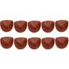 10 Pieces Plastic Mini Western Cowboy Cowgirl Hat Miniature Cute Doll Hat Party Dress Hat for Dollhouse Decoration Creative Gifts, 2.16 x 1.81 inch view 1