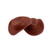 10 Pieces Plastic Mini Western Cowboy Cowgirl Hat Miniature Cute Doll Hat Party Dress Hat for Dollhouse Decoration Creative Gifts, 2.16 x 1.81 inch view 4