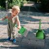 SCKTYZS Mini Broom with Dustpan for Boy I Kids Small Cleaning Set Combo Pretend Play I Toddler Kitchen Dress Up ToysFrog Green view 2