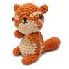 Brown Squirrel Crochet Doll Handmade Amigurumi Plush Toy VAC (Orange) view 3