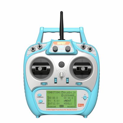WFLY ET08A 8CH RC Transmitter Receiver RF206S The Best Remote for rc Beginners