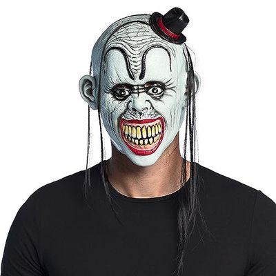 Boland 97593 Latex Psychedelic Clown Head Mask, Standard Size