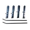 450 Size MD500D Roban RC Helicopter Spare Parts Nose Cover/Side Window/Flat Vertical Tail/Landing Gear/Wood Spacers/Stickers (Landing Gear) view 1
