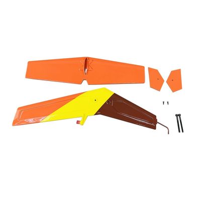 Fuselage Replacement RC Helicopter Body Spare Parts Roban 600 Size MD500D Nose Cover/Tail Part/Seats (Tail fins)