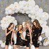 139PCS latex balloon sets, Birthday Party Wedding Anniversary Baby Shower Party Decoration garland arch decorations Party Balloon Kit (White) view 2