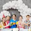 139PCS latex balloon sets, Birthday Party Wedding Anniversary Baby Shower Party Decoration garland arch decorations Party Balloon Kit (White) view 3