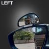 Blind Spot Mirror Adjustable 360 Degree Car Side Mirror, HD Glass Rear View Exterior Accessories Frame Thickness Less than 5MM for Car SUV (single mirror left+right) view 2
