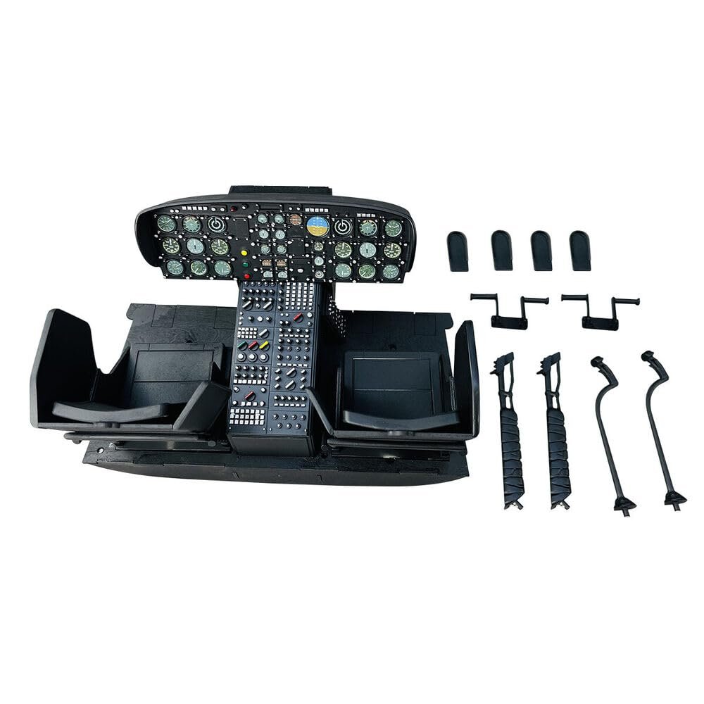 Parts for Roban RC Helicopter Fuselage 600 Size Bell UH-1D Accessories Sparepart (Cockpit Without Pilot)