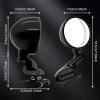 Blind Spot Mirror Adjustable 360 Degree Car Side Mirror, HD Glass Rear View Exterior Accessories Frame Thickness Less than 5MM for Car SUV (long-armed Right) view 4