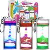 YUE MOTION Liquid Motion Bubbler Keychains-Liquid Timer for Stress Relief, Calming Toys- Fidget Keychains for Gifts and Party Favors -Sensory Toys for Easter Basket Stuffers(Set of 3) view 1