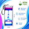 YUE MOTION Liquid Motion Bubbler Keychains-Liquid Timer for Stress Relief, Calming Toys- Fidget Keychains for Gifts and Party Favors -Sensory Toys for Easter Basket Stuffers(Set of 3) view 2