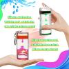 YUE MOTION Liquid Motion Bubbler Keychains-Liquid Timer for Stress Relief, Calming Toys- Fidget Keychains for Gifts and Party Favors -Sensory Toys for Easter Basket Stuffers(Set of 3) view 4
