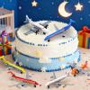 YongnKids 18 pcs Diecast Airplane Toys for Toddler, Toy Airplane Set Models Incl Airlines,Glider for Boy Kids 3+ Year, for Kids Birthday Party Favors Stocking Stuffers Cake Toppers view 4
