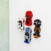 Capricorn Goods Wall Mount Hook for Speed Champions Cars - Easy to Install Wall Mount Display Hooks for Brick Cars (4 Pack) view 2