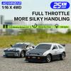 ACAMMZAR 1:16 RC Drift Car, 25KM/H 4WD High Speed Remote Control Cars for Kids, with LED Lights, Two Batteries, Extra Tires, Drift RC Cars for Adults view 2