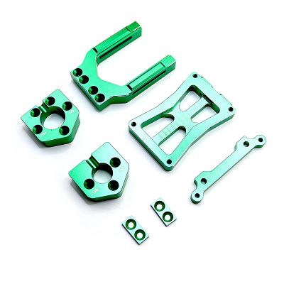 Mesimsple Alum Front Xmaxx Motor Mount 7760 for 1/5 X-Maxx 6S & X Maxx 8S & 1/6 XRT 8S Motor Plate Truck Upgrades Part Green