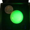 Curated Collectables Uranium Glass Collector Marble - #14 Burmese Pearl Essence (with Gift Box) Glows Under Blacklight - Not Glow in The Dark view 4