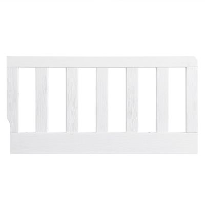 Oxford Baby Bennett Crib to Toddler Bed Guard Rail Conversion Kit, Rustic White, Green Guard Gold Certified