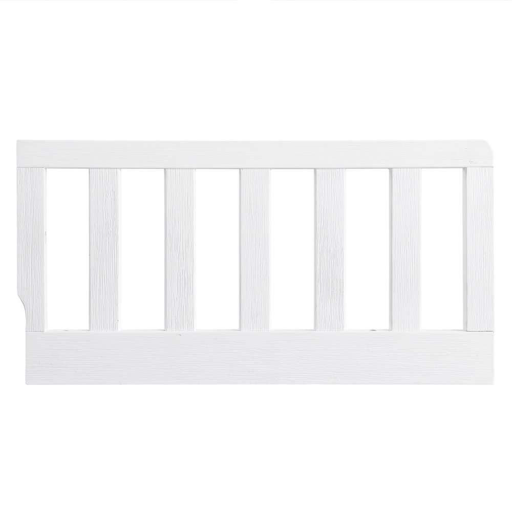 Oxford Baby Bennett Crib to Toddler Bed Guard Rail Conversion Kit, Rustic White, Green Guard Gold Certified