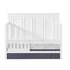 Oxford Baby Bennett Crib to Toddler Bed Guard Rail Conversion Kit, Rustic White, Green Guard Gold Certified view 3