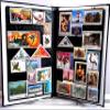 PVC Stamp Album + 100 Different All Large/Commemorative World stamps set view 1