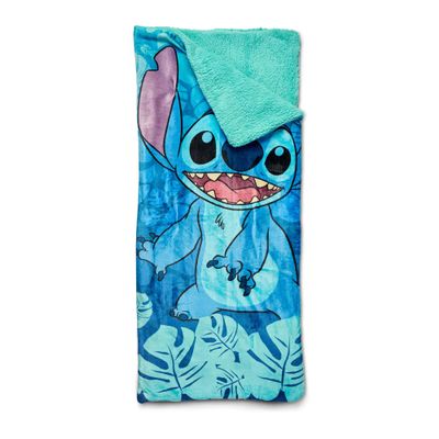 Northwest Lilo and Stitch Cloud Sherpa Slumber Bag, 27" x 56", Big Smiles