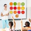 112 PCS Yummy Magnetic Fractions - Magnetic Fraction Tiles & Circles, Bars, Classroom Math Manipulatives, Fraction Manipulatives for Elementary Teachers 2nd, 3rd, 4th, 5th Grade - Simply Magic view 2