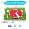 112 PCS Yummy Magnetic Fractions - Magnetic Fraction Tiles & Circles, Bars, Classroom Math Manipulatives, Fraction Manipulatives for Elementary Teachers 2nd, 3rd, 4th, 5th Grade - Simply Magic view 3