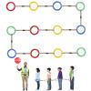 12pcs Toddlers Walking Ropes, Children Detachable Transition Rope Preschool Walking Rope Kids Walking Rope Line for Preschool Daycare Kindergarten Class School Kids Outdoor Supplies view 1