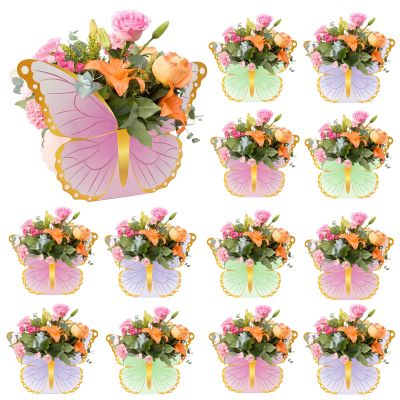 12 Pcs Butterfly Centerpieces for Party Table Decorations Baby Shower Birthday Tea Party Decor Butterfly Table Toppers Centerpieces Decorations for Themed Wedding Party Favors