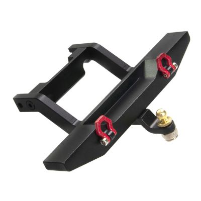 XHSESA CNC Aluminum Alloy Anti-Collision Front Rear Bumper for Traxxas 1/18 TRX4M RC Crawler (Rear Bumper)