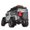 XHSESA CNC Aluminum Alloy Anti-Collision Front Rear Bumper for Traxxas 1/18 TRX4M RC Crawler (Rear Bumper) view 3
