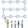 12pcs Toddlers Walking Ropes, Children Detachable Transition Rope Preschool Walking Rope Kids Walking Rope Line for Preschool Daycare Kindergarten Class School Kids Outdoor Supplies view 1