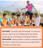 10-100M Team Building Games Rope Kit, Office Party Feud Games, Work Party Games, Team Building Group Office Game (Size : 50m/164ft) view 3