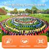 10-100M Team Building Games Rope Kit, Office Party Feud Games, Work Party Games, Team Building Group Office Game (Size : 20m/65ft) view 2